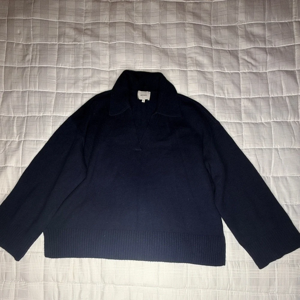 Reformation Sawyer Oversized Cashmere Polo - Picture 5 of 5